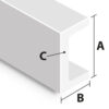 Profilés en U (Charpente de Balcon) - (13G) 1 1/2" x 10" x 1 1/2" x 16'